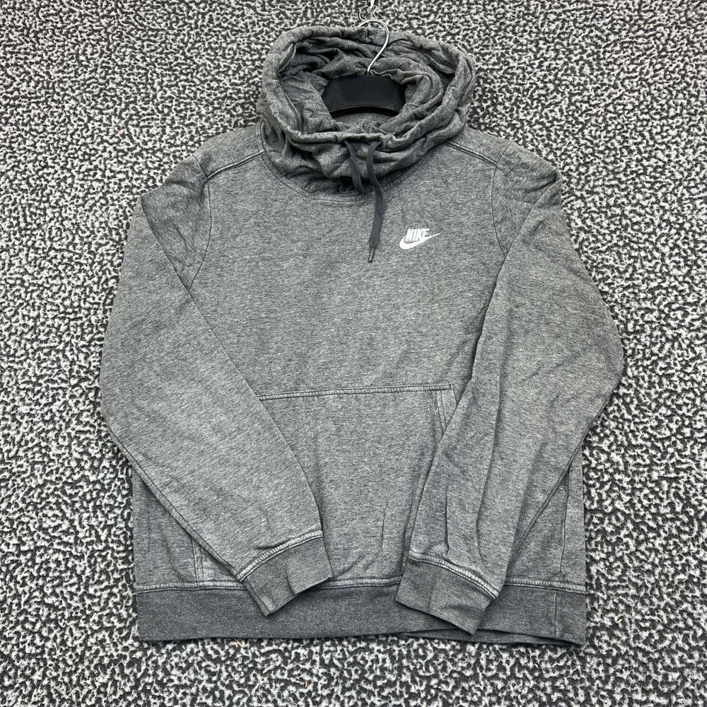 Nike‎ Hoodie Women Medium Gray Pullover Long Sleeve Pocket Adult Outdoor M